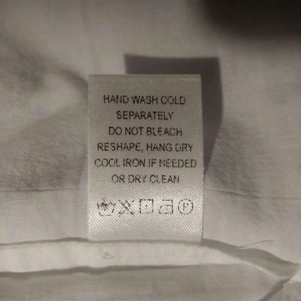 Jude Connally Embroidered 3/4 Sleeve White Lightweight Shift Dress S - Picture 10 of 11